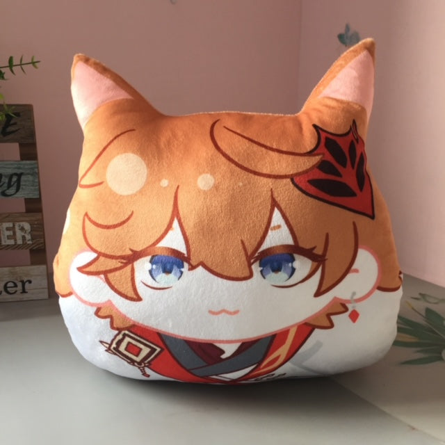 Genshin Impact Plush Toy Stuffed Cushion Pillow & Hand Warmer