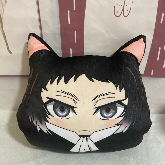 Bungo Stray Dogs Plush Toy Stuffed Cushion Pillow & Hand Warmer