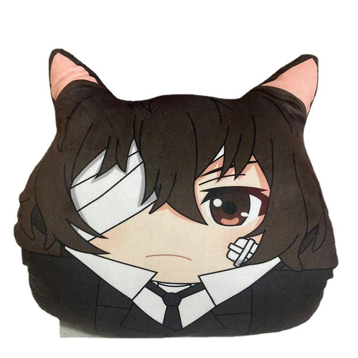 Bungo Stray Dogs Plush Toy Stuffed Cushion Pillow & Hand Warmer