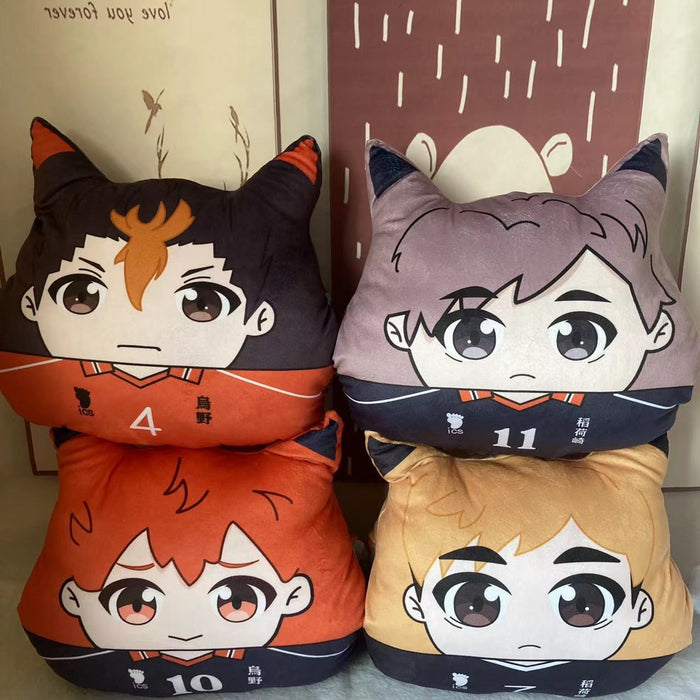 Haikyuu Plush Toy Stuffed Cushion Pillow & Hand Warmer