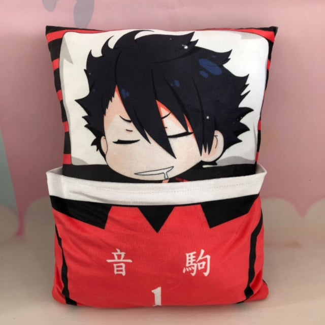 Haikyu !! Plush Toy Stuffed Cushion Pillow (Cute Sleeping Style)