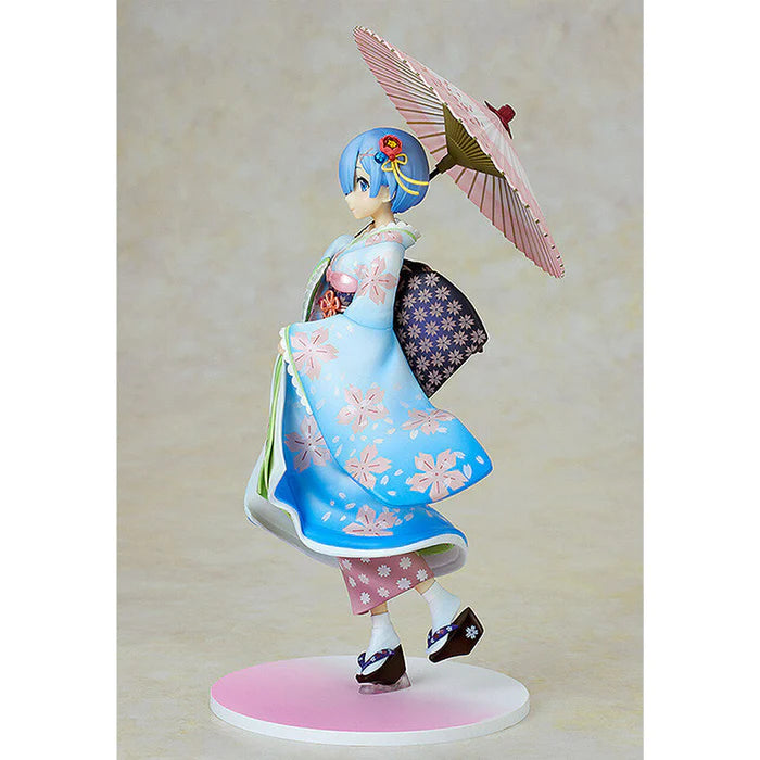 GOOD SMILE COMPANY  Re:Zero Starting Life in Another World Rem (Ukiyo-e Cherry Blossom Ver.) 1/8 Scale Figure