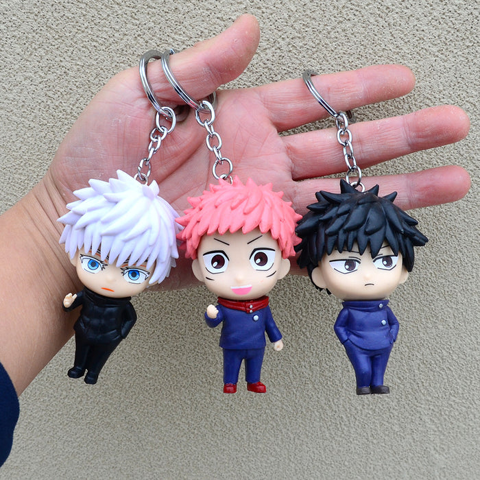 Jujutsu Kaisen Keychain pendant school bag doll decoration keychain