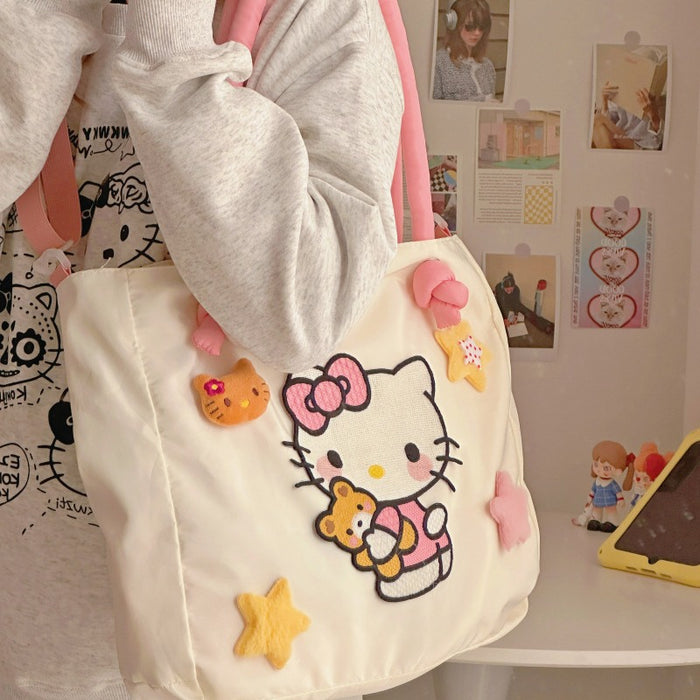 HelloKitty Girl-Heart Shoulder Bag Crossbody Bag Fashion Handbag