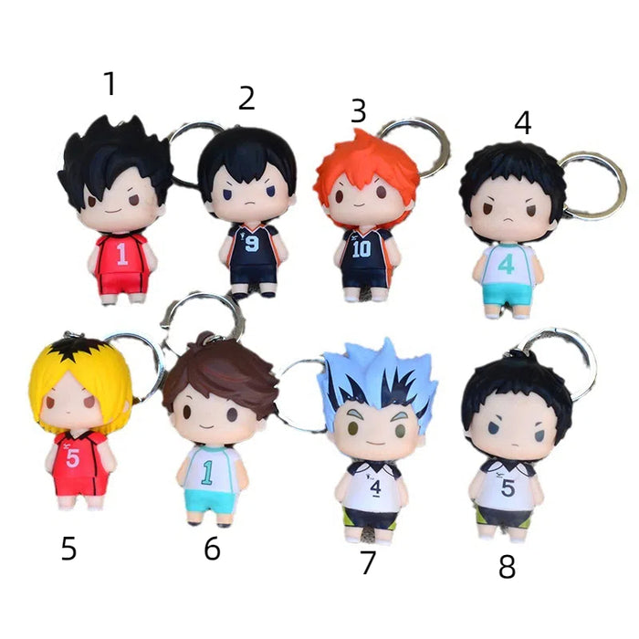 Haikyu !! Keychain pendant school bag doll decoration keychain