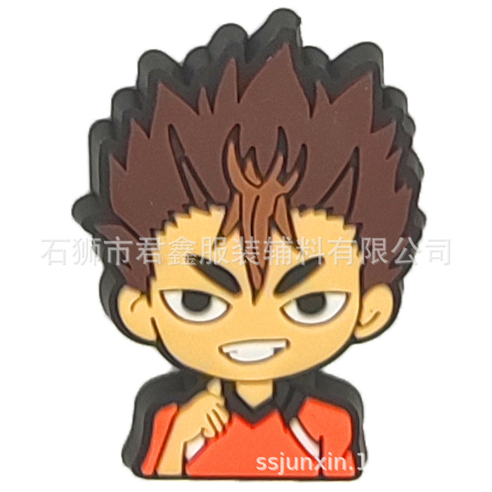 Haikyu !!Anime charms for crocs