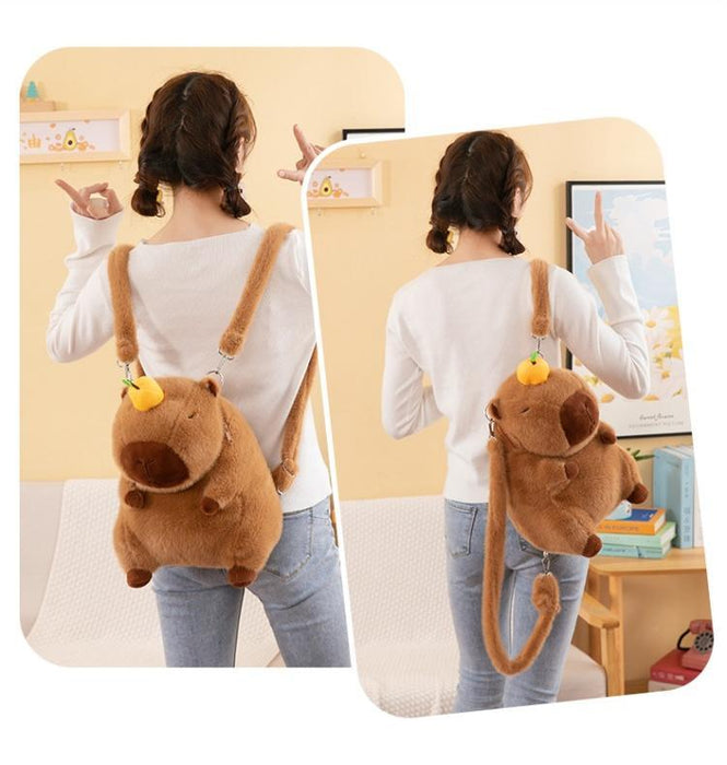 Capybara Plush Crossbody Bag ITABAG