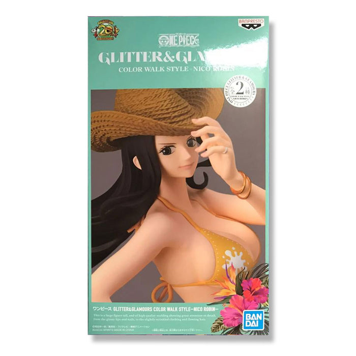 BANDAI BANPRESTO One Piece Glitter & Glamours Color Walk Style Nico Robin VER.B Figure