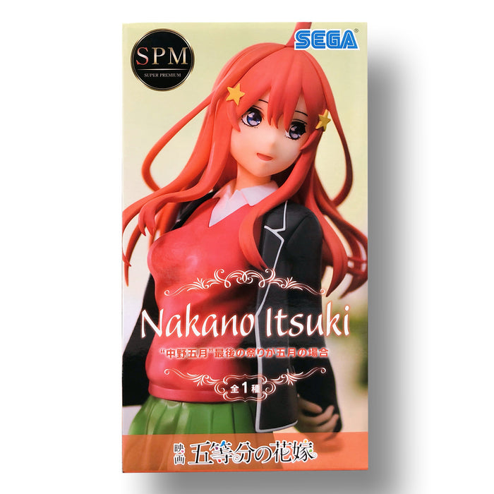 SEGA The Quintessential Quintuplets Itsuki Nakano (The Last Festival) Super Premium Figure