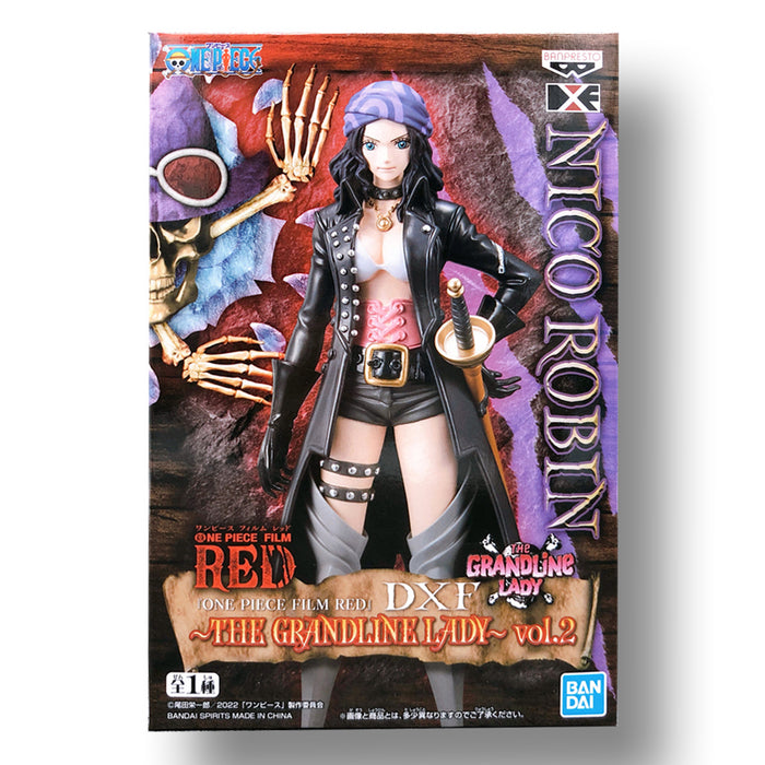 BANDAI BANPRESTO One Piece Film: Red DXF The Grandline Lady Vol.2 Nico Robin Figure