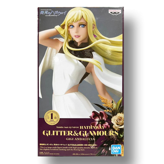 BANDAI BANPRESTO Mobile Suit Gundam Hathaway Glitter & Glamours Gigi Andalucia FIGURE