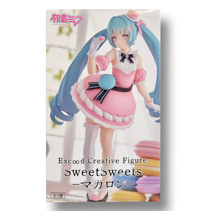 FURYU Vocaloid SweetSweets Series Hatsune Miku (Macaroon) Figure