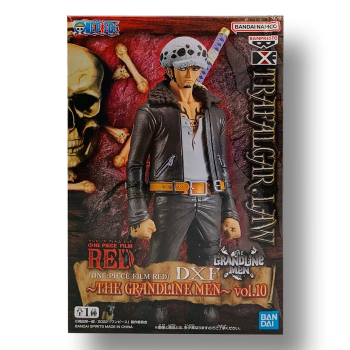 BANDAI BANPRESTO One Piece Film: Red DXF The Grandline Men Vol.10 Trafalgar D. Law FIGURE