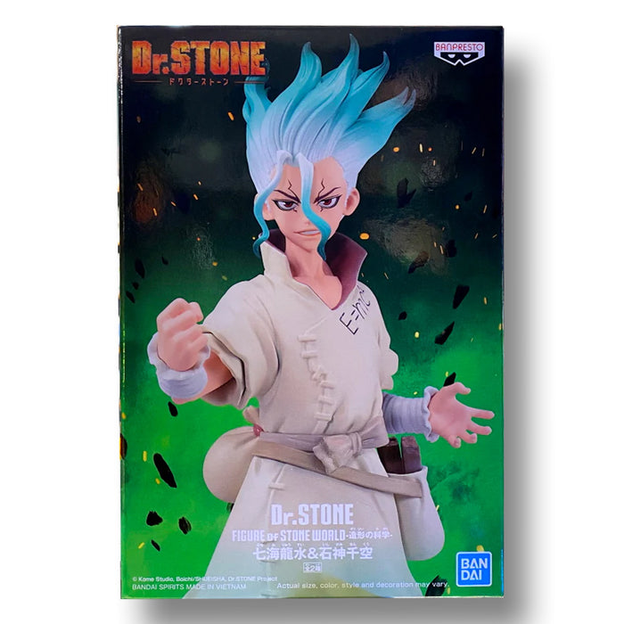 BANDAI BANPRESTO Dr. Stone Figure of Stone World Senku Ishigami FIGURE