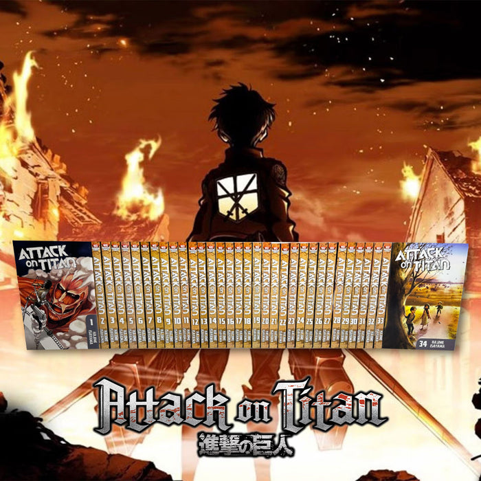 Attack on Titan Manga Books