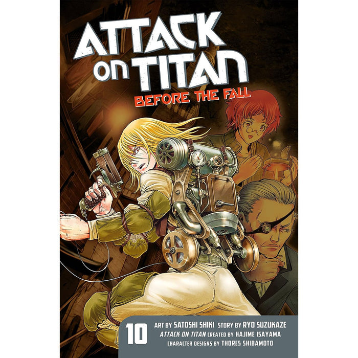 Attack On Titan Before The Fall Manga Books