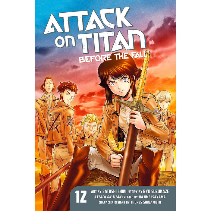 Attack On Titan Before The Fall Manga Books