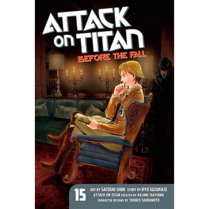 Attack On Titan Before The Fall Manga Books