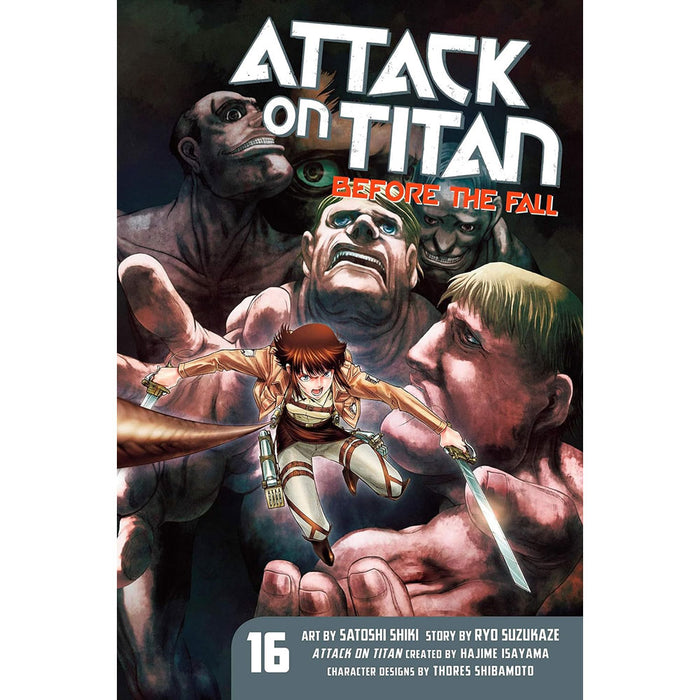 Attack On Titan Before The Fall Manga Books