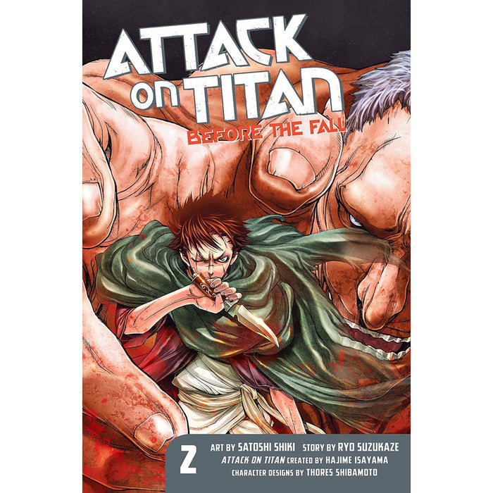 Attack On Titan Before The Fall Manga Books