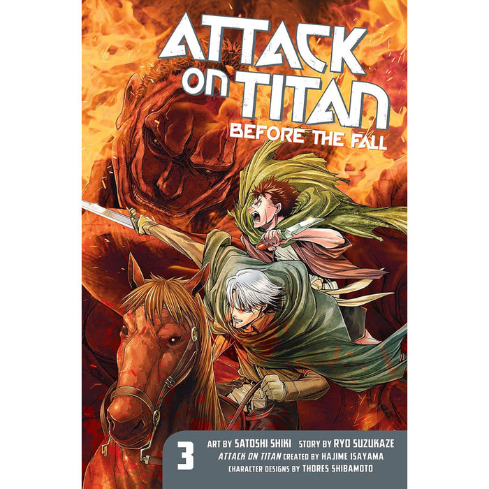 Attack On Titan Before The Fall Manga Books