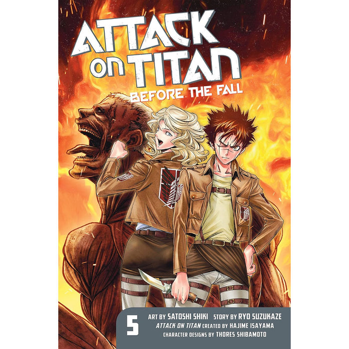 Attack On Titan Before The Fall Manga Books