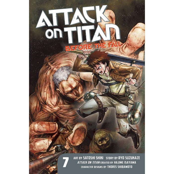 Attack On Titan Before The Fall Manga Books