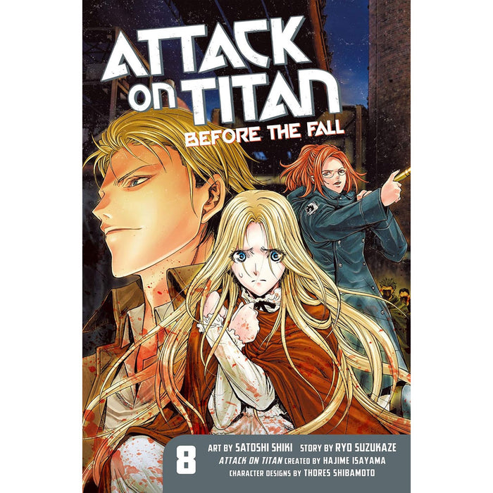 Attack On Titan Before The Fall Manga Books