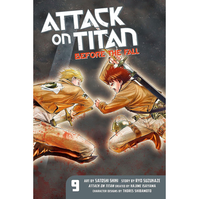 Attack On Titan Before The Fall Manga Books