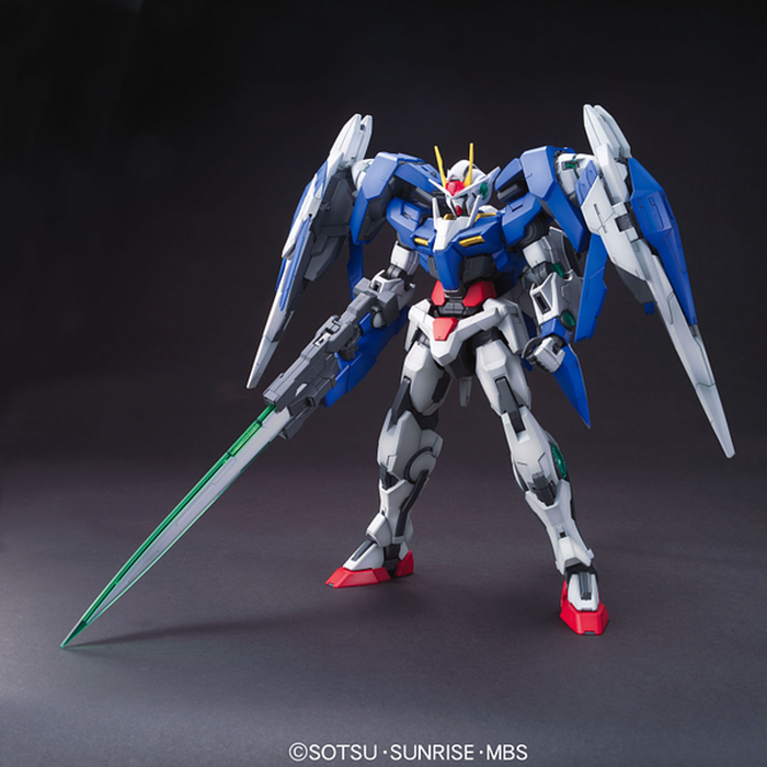 1/100 MG Gundam GN-0000+GNR-010 00 Raiser Model Kit