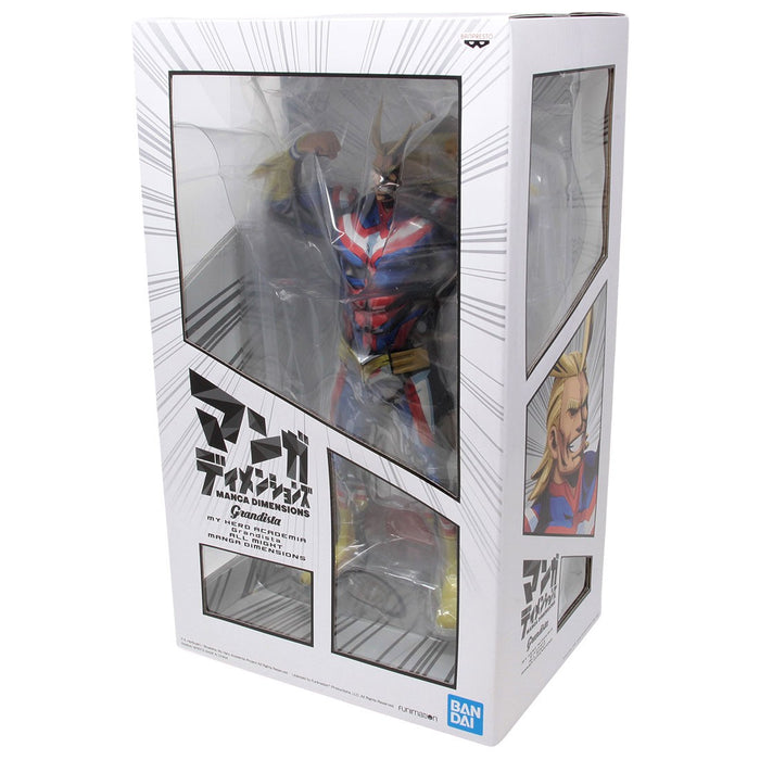 BANDAI BANPREST My Hero Academia Grandista Manga Dimensions All Might Figure