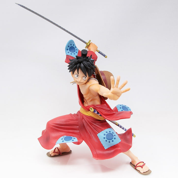 BANDAI BANPRESTO One Piece World Figure Colosseum 3 Super Master Stars Piece  Monkey D. Luffy Figure