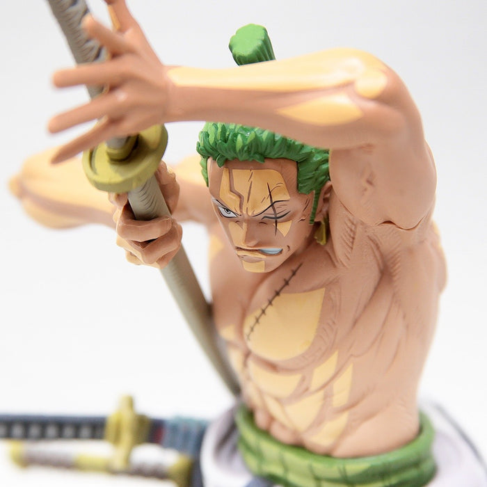 BANDAI BANPRESTO One Piece World Figure Colosseum 3 Super Master Stars Piece Roronoa Zoro (Two Dimensions) Figure