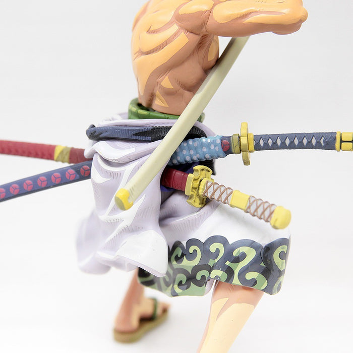 BANDAI BANPRESTO One Piece World Figure Colosseum 3 Super Master Stars Piece Roronoa Zoro (Two Dimensions) Figure