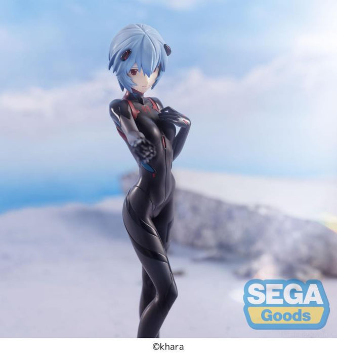 SEGA SPM Rebuild of Evangelion Rei Ayanami (Hand Over) Super Premium Figure