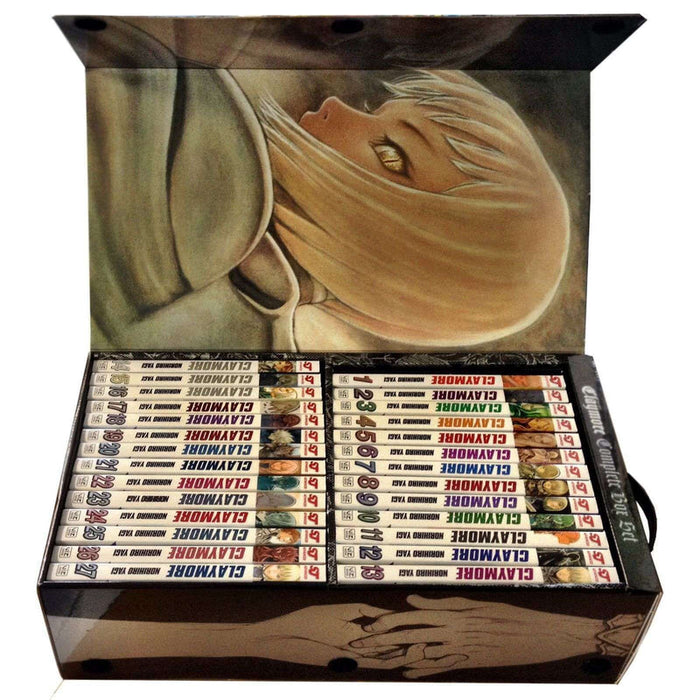 Claymore Complete Manga Books Box Set Volumes 1-27 with Premium