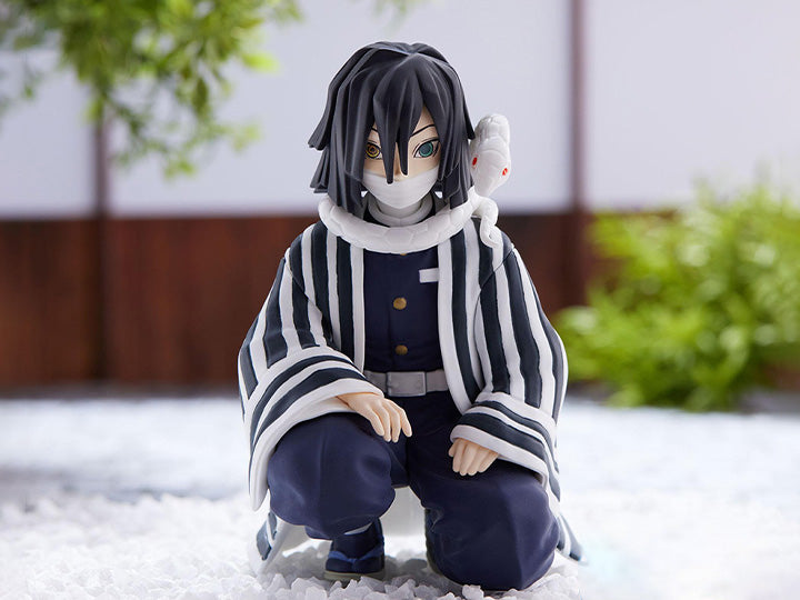 SEGA Demon Slayer: Kimetsu no Yaiba Obanai Iguro (Hashira Meeting) Premium Perching Figure