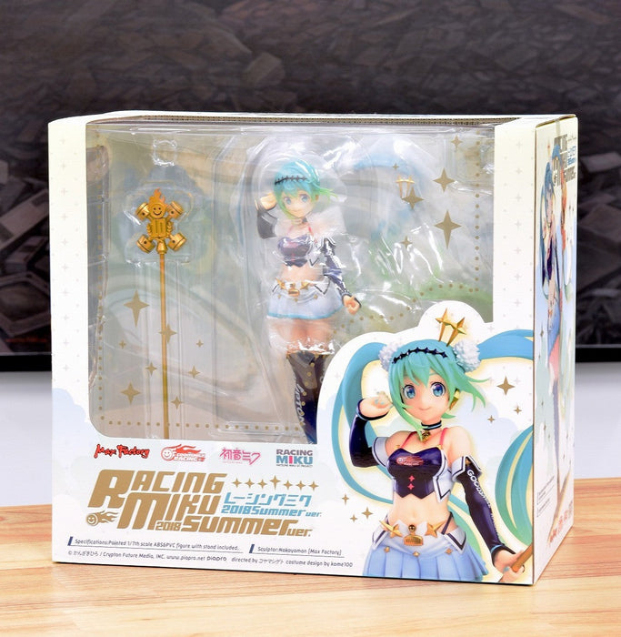 MAX FACTORY Vocaloid Hatsune Miku GT Project Racing Miku (2018 Summer Ver.) 1/7 Scale Figure