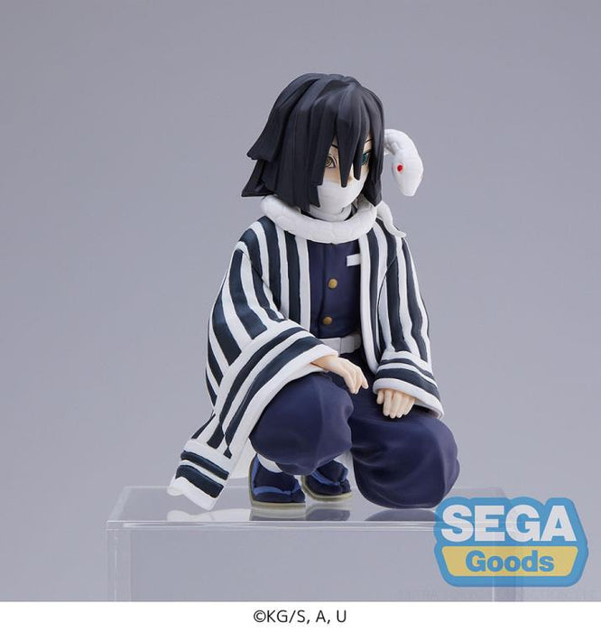 SEGA Demon Slayer: Kimetsu no Yaiba Obanai Iguro (Hashira Meeting) Premium Perching Figure