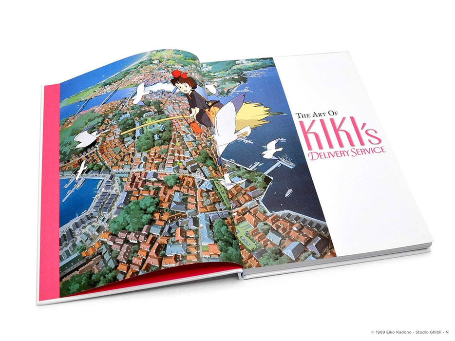 The Art of Kiki's Delivery Service Hardcover Illustration Book