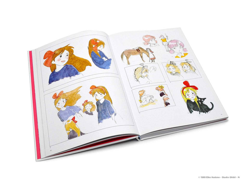 The Art of Kiki's Delivery Service Hardcover Illustration Book