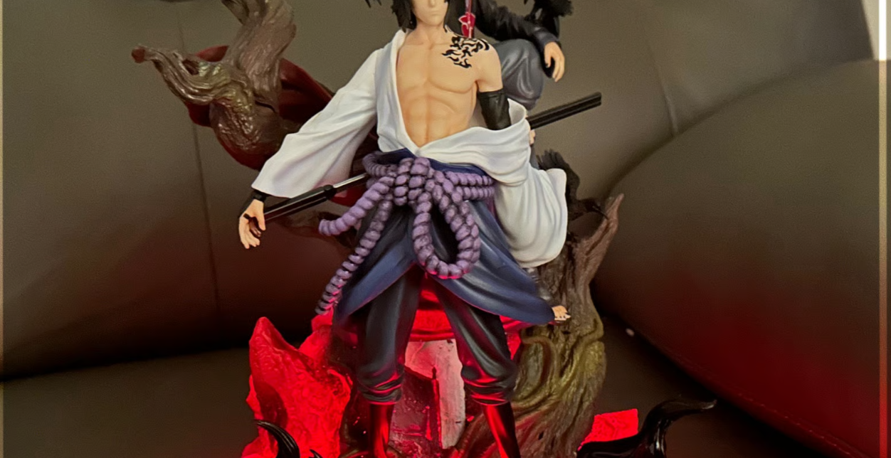 GK Garage Kit Resin Figure SURGE studio Naruto 1/6 Sasuke Itachi Resin Statue