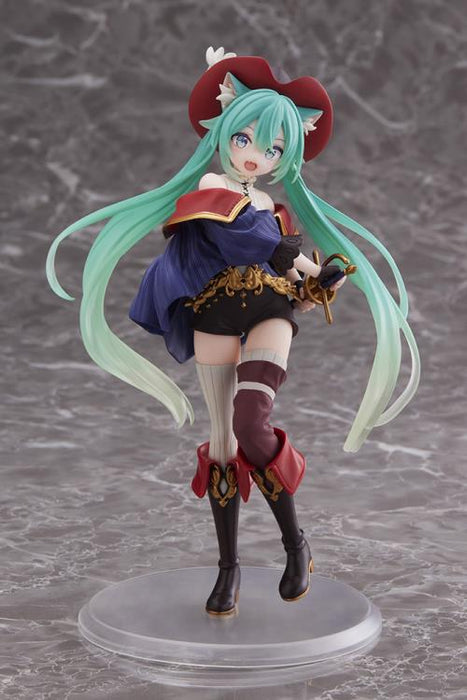 TAITO Vocaloid Hatsune Miku (Puss in Boots Ver.) Wonderland Figure