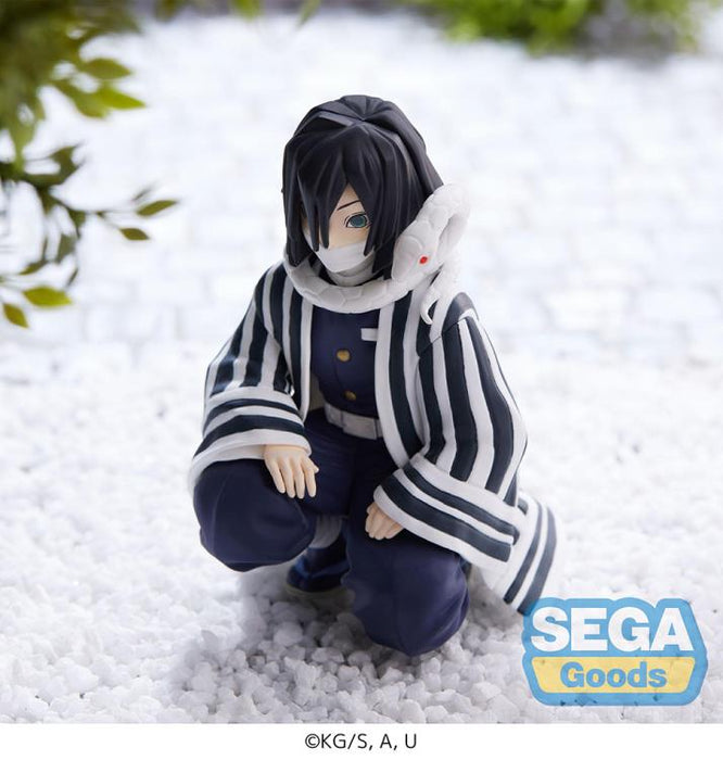 SEGA Demon Slayer: Kimetsu no Yaiba Obanai Iguro (Hashira Meeting) Premium Perching Figure