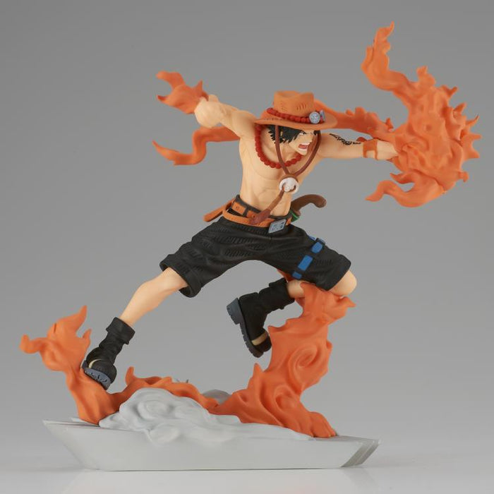 BANDAI BANPRESTO One Piece Senkozekkei Portgas D. Ace FIGURE