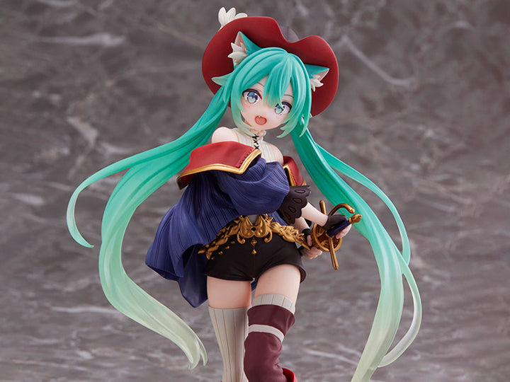 TAITO Vocaloid Hatsune Miku (Puss in Boots Ver.) Wonderland Figure