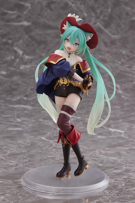 TAITO Vocaloid Hatsune Miku (Puss in Boots Ver.) Wonderland Figure