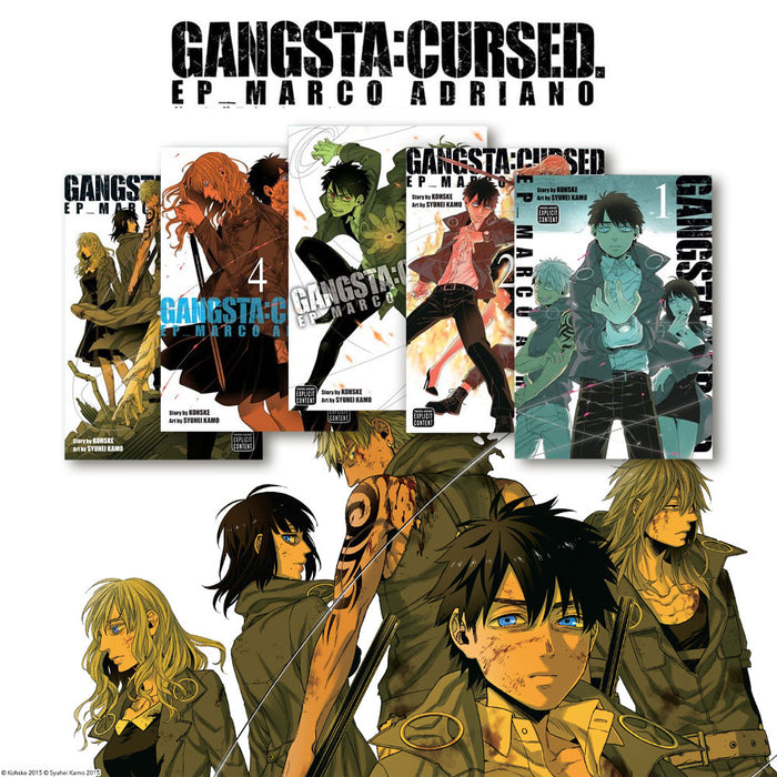 Gangsta: Cursed Manga Books