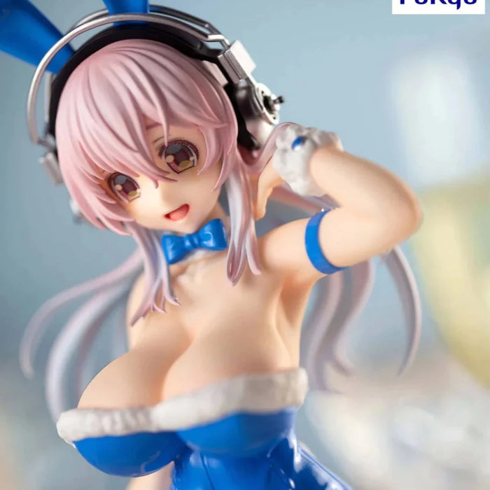 Furyu Nitroplus BiCute Bunnies Super Sonico (Blue Rabbit Ver.) Figure