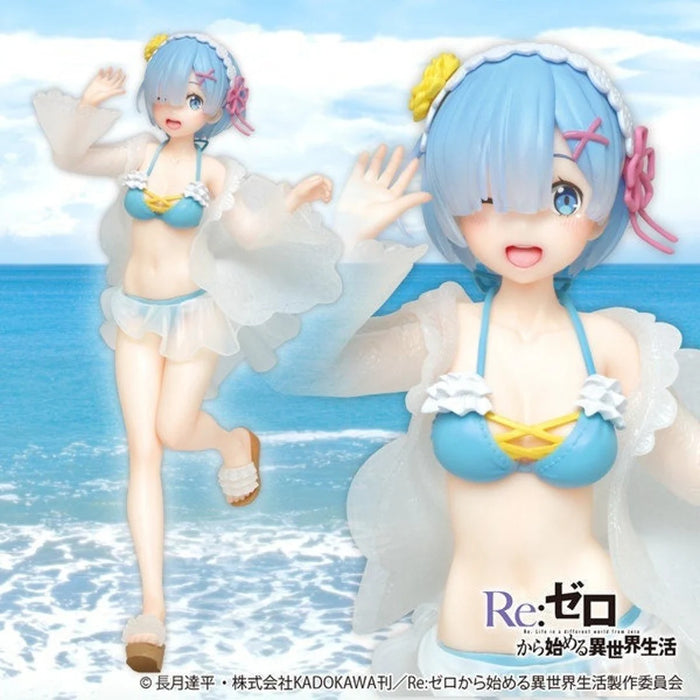 Taito Re:Zero Starting Life in Another World Rem (Frilly Bikini Ver.) Figure